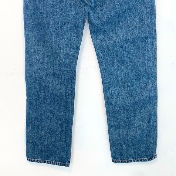 Levi’s Medium Wash 505 Regular Straight Leg Jeans Size 33 x 32 - Picture 7 of 11